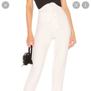 Audri Pants in White by
NBD